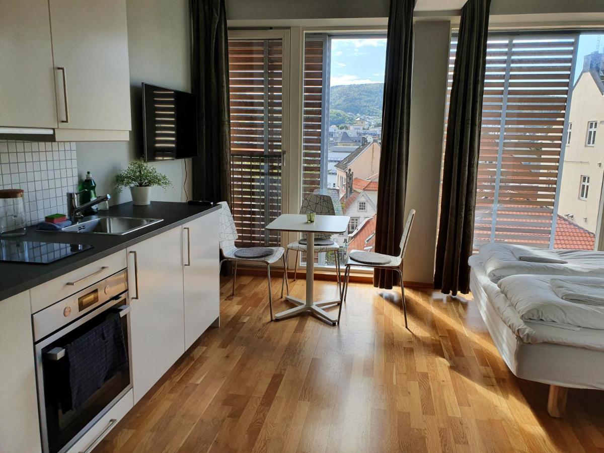Veversmauet Apartments Bergen Bagian luar foto