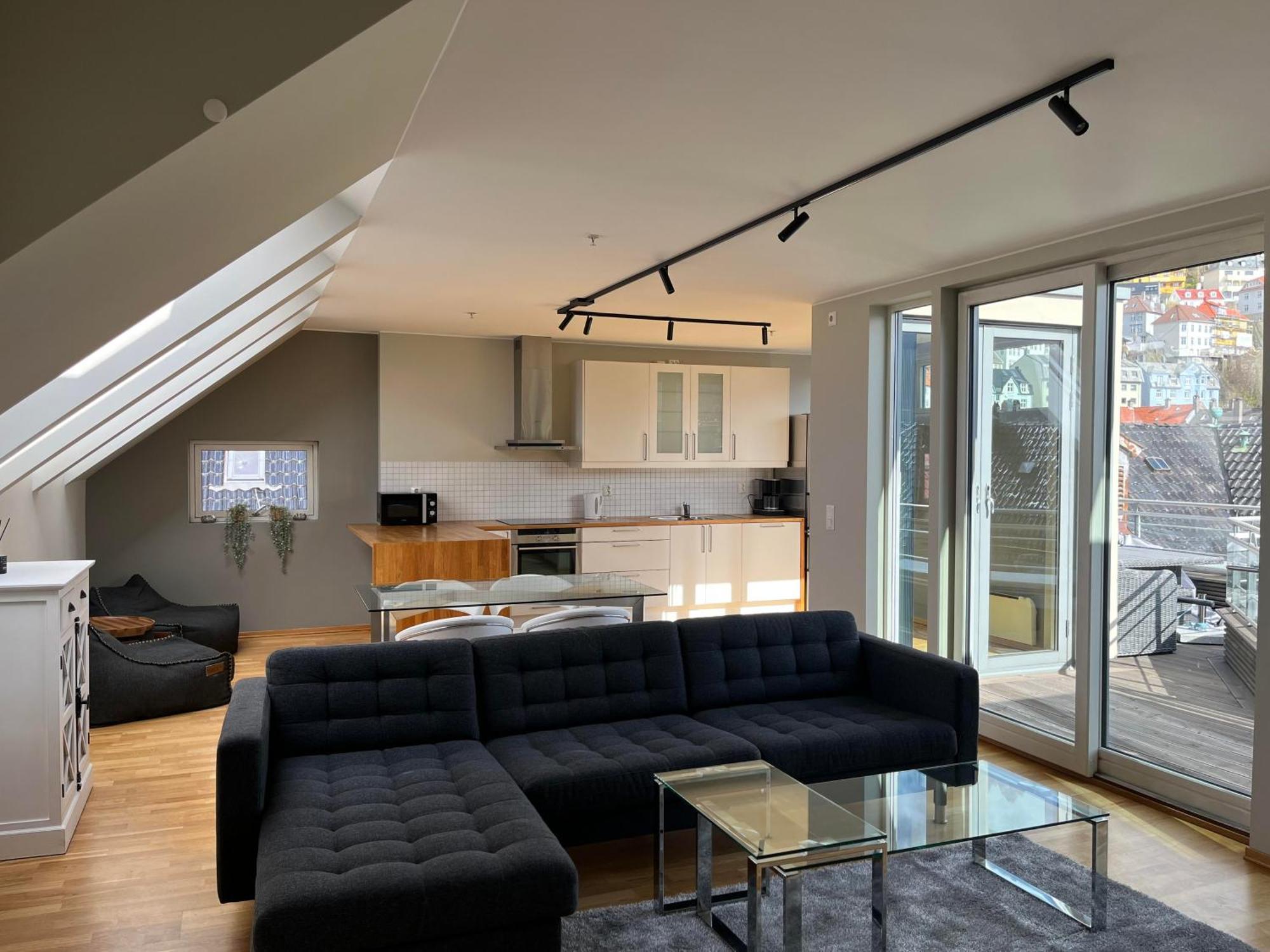 Veversmauet Apartments Bergen Bagian luar foto