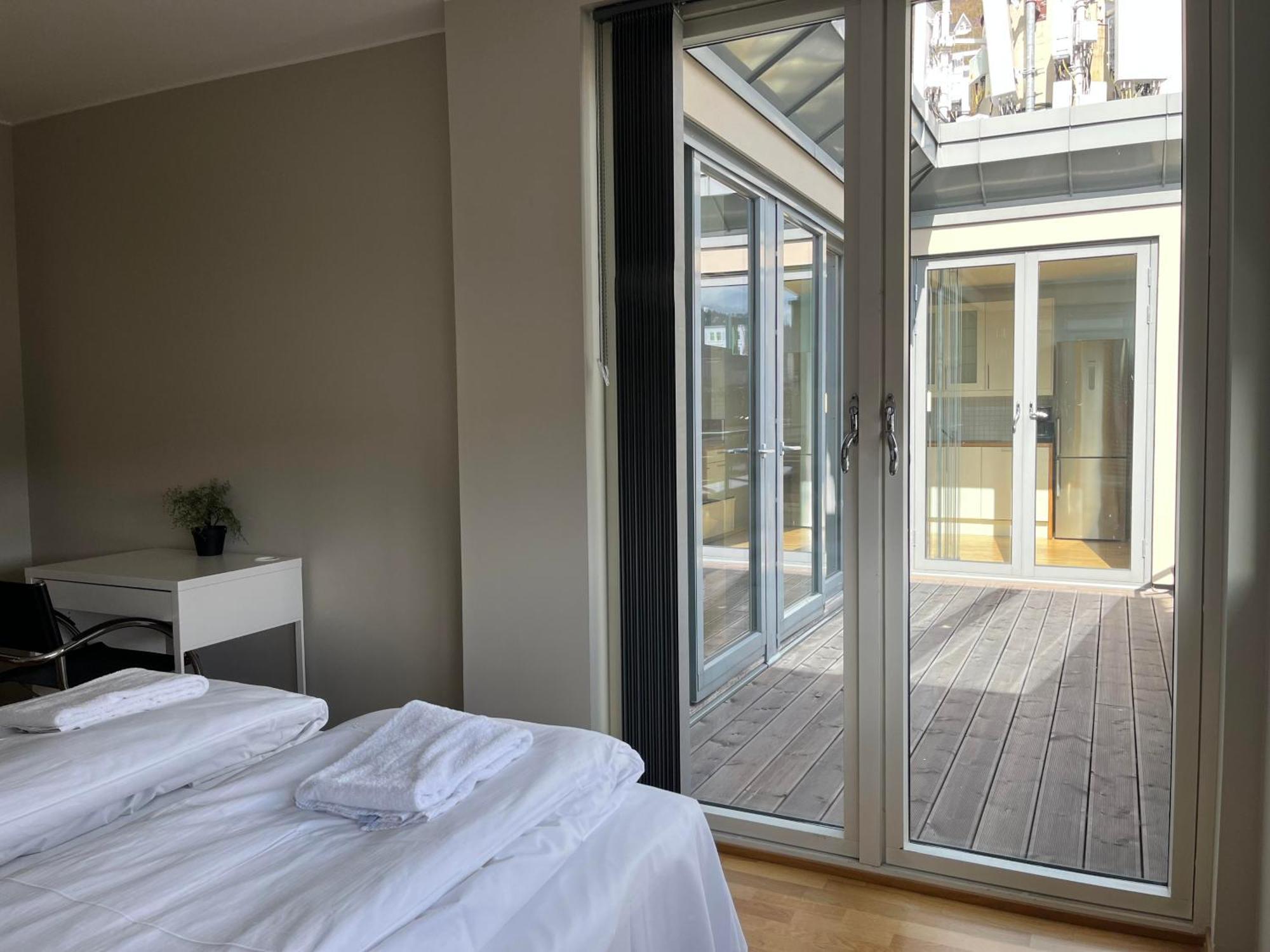 Veversmauet Apartments Bergen Bagian luar foto