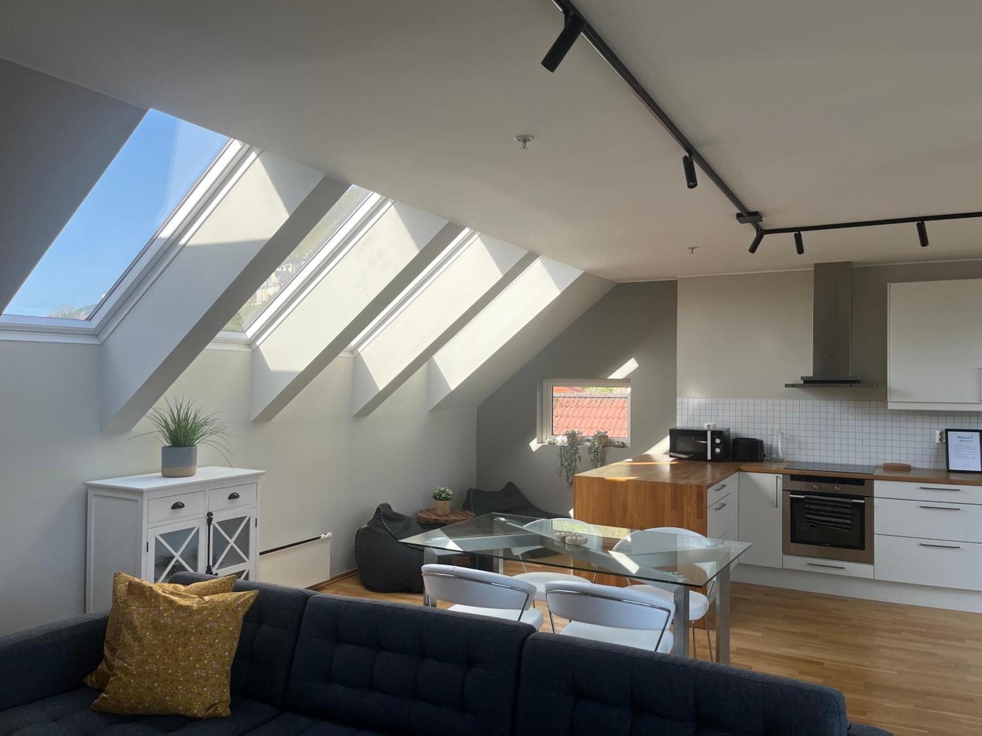 Veversmauet Apartments Bergen Bagian luar foto